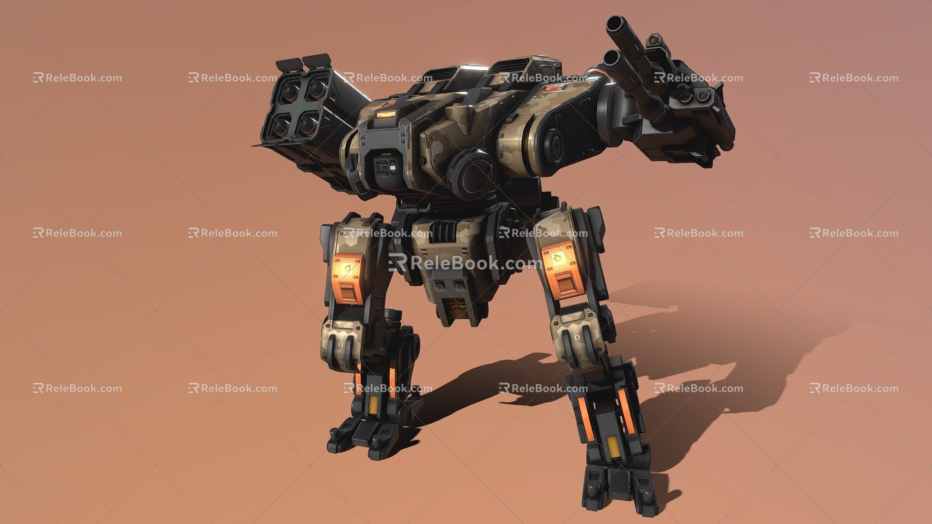 Weapons Light Mecha model