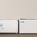 White Zhigao Washing Machines With Dandelion Pattern And Double Door Design Display In Room