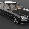 Black Mercedes-Benz Sedan With Elegant Body Design Luxury Interior And Alloy Wheels
