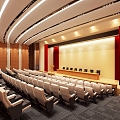 General Hall Conference Hall 3d model