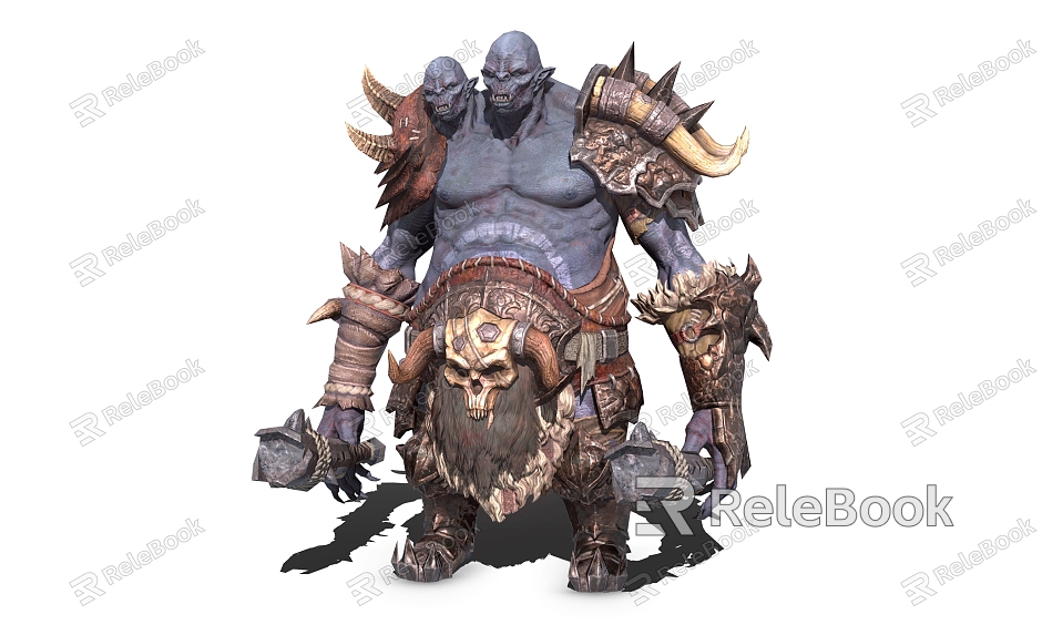 Modern Orc Monster Mutant Creature Monster Warrior Game Character Movie Character model