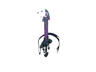 Gothic Sword Diablo Sword Various File Formats Demon Treasure 2014429749 3d model