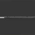 Futuristic Sci Fi Tech Device With Glowing Blade Dark Gray Body And Yellow Indicators