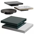 Modern Coffee Tables With Round Square Shapes And Marble Wood Black Green Finishes