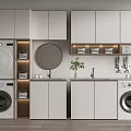 Stylish Modern Bathroom Cabinet With Mirror Sink Storage Drawers Countertop and Faucet
