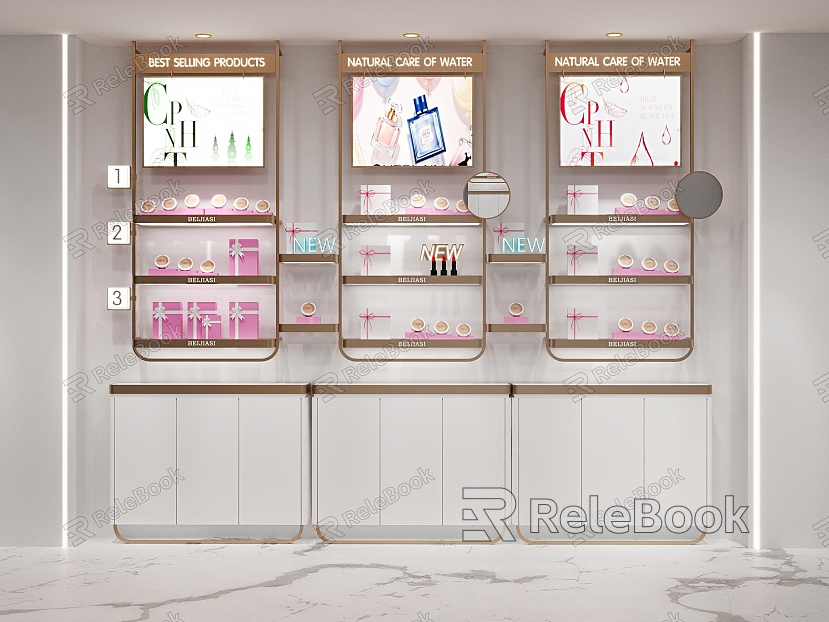 Back Cabinet Skin Care Cabinet Back Cabinet Shelf model