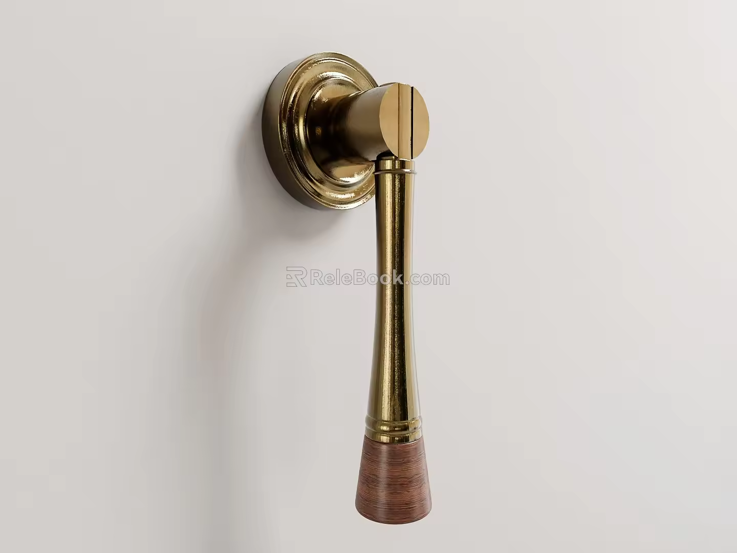 Handle Brass Handle 3d model