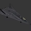 Advanced Gray Stealth Fighter Jet Military Weapon With Aerodynamic Design And Cockpit