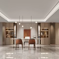 Modern Entertainment Room Interior With Fitness Equipment And Relaxation Seating Area