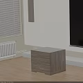 Modern Bedside Cabinet 3d model