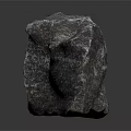 Natural Gray Stone Block With Rough Surface And Solid Texture For Building
