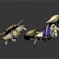 Two Golden Armored Characters With Winged Designs And Decorative Armor Displaying Heroic Poses