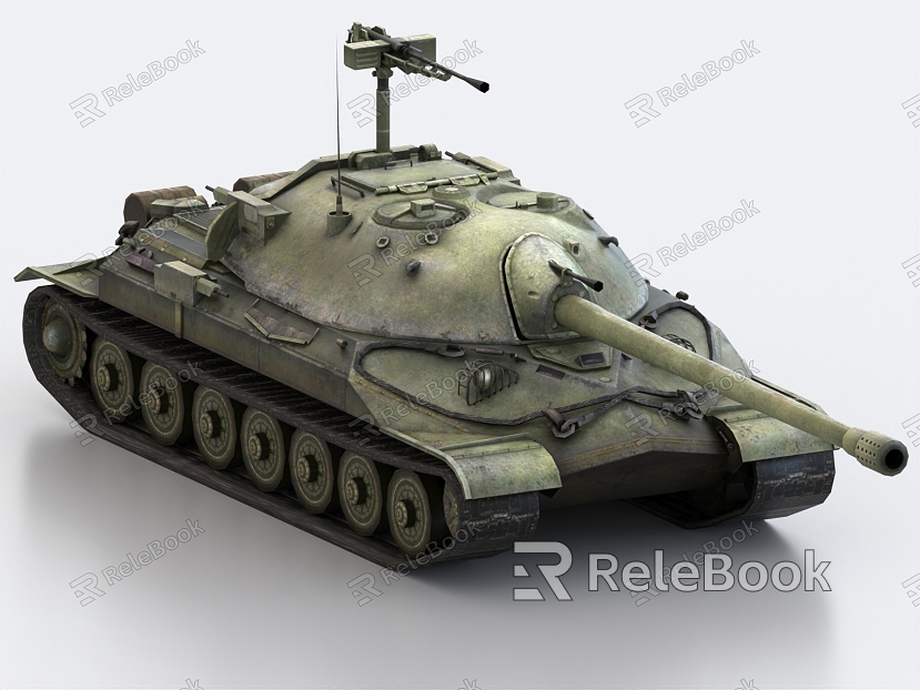 Tank IS7 armored vehicle model