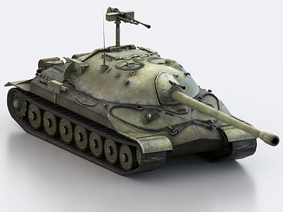 Tank IS7 armored vehicle model