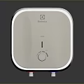 Sleek White Electrolux Small Household Appliance With Square Design And Knob Control