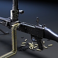 Machine Gun GPMG MachineGun 3d model