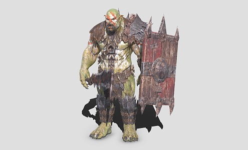 Orc Berserker 3d model