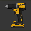 DEWALT Cordless Drill Yellow And Black Powerful Tool For Home Improvement Projects
