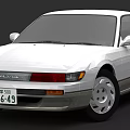 White Silvia S130 Classic Car Vintage Exterior Design Front View Details