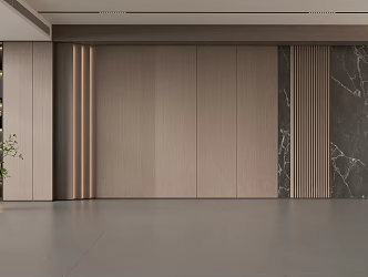 Modern Italian Sofa Background Wall Modern Decoration Balcony Cabinet Living Room Cabinet Wooden Decorative Background Wall 3d model