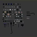 Sci-fi Items Sci-fi Components High-tech Components Sci-fi Equipment Sci-fi Scene Sci-fi Environment Game Scene 3d model