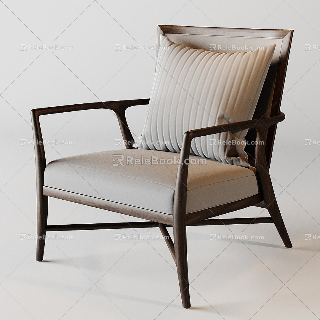 Davenport Lounge Chair 3d model