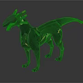 Modern Robot Dog Mechanical Dog Machine Warrior Mechanical Combat Police 3d model