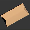 Brown Paper Shopping Bag With Handles Colorful Stripes And Burger King Logo