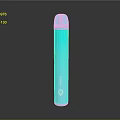 Sleek Blue Cylindrical Household Item For Daily Use With Smooth Modern Design