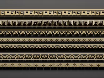 new chinese style carved 3d model