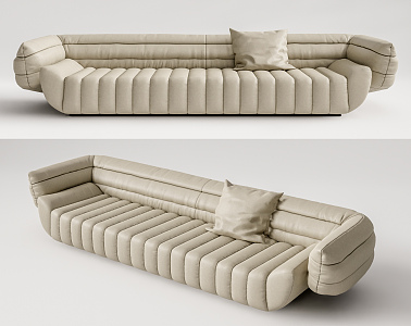 Modern Baxter Multiplayer Sofa 3d model