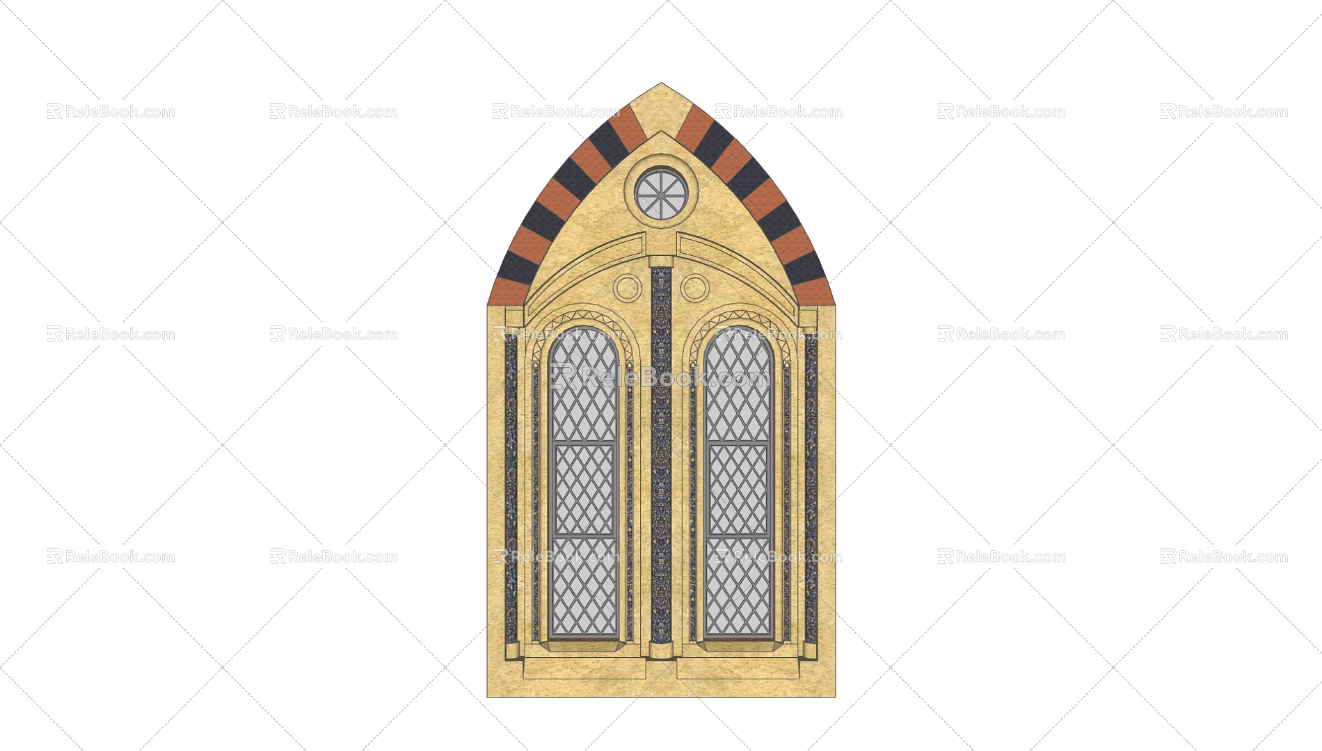 casement window 3d model