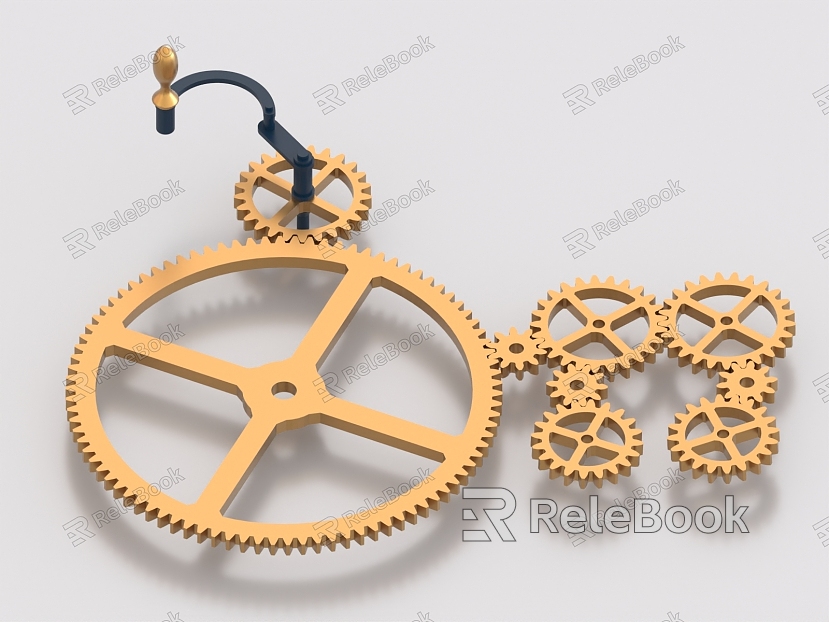 Gear industrial equipment model