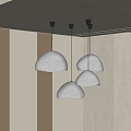 Chandelier Restaurant Chandelier 3d model