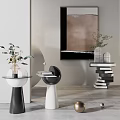 Modern round several sides several 3d model
