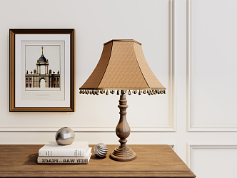 Table lamp 3d model