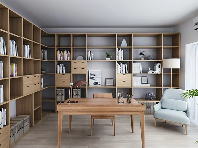 Nordic Study 3d model