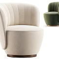 Modern single sofa 3d model