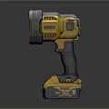 DEWALT Rechargeable Handheld Flashlight With Yellow Black Design And Ergonomic Grip