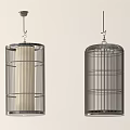 Stylish Collection of Cage Shaped Chandeliers With Various Spherical Cylindrical And Dome Designs