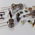 Cannon 3d model