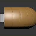 Golden Spiral Curved Metallic Duct Featuring Silver Center And Shiny Surface
