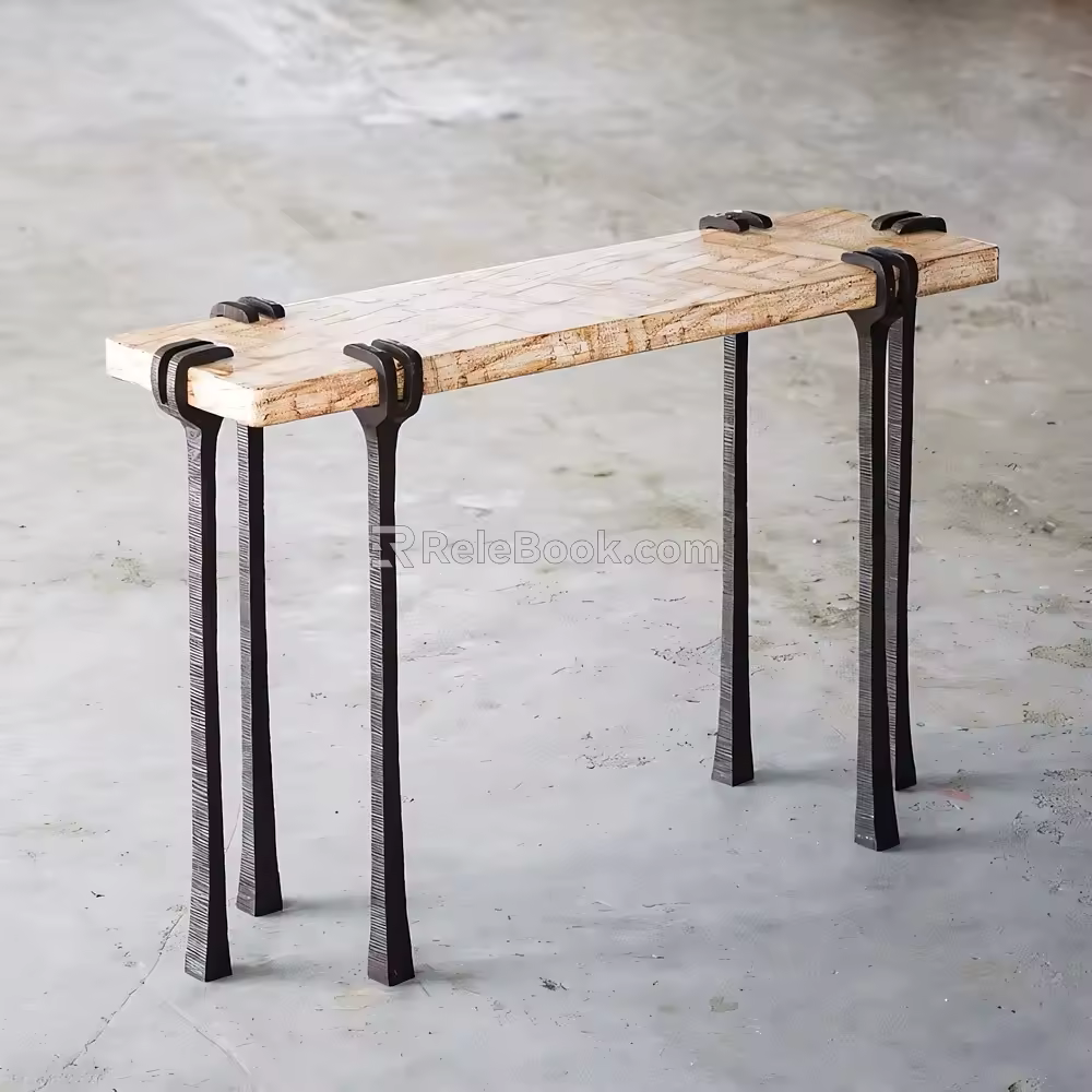 Modern table ta 3d model