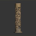 Columns Stone Columns Stone Columns Old Columns Roman Columns Roman Columns Classical Columns Greek Columns 3d model