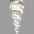 Elegant Modern Crystal Chandelier With Layered Design And Bright Hanging Crystals