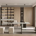 Simple Tea Room 3d model