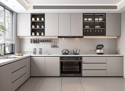 Modern Kitchen 3d model