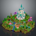 Game Environment Game Scene Fairy Tale Scene Fairy Tale Magic Scene Magic Item Fantasy Scene 3d model