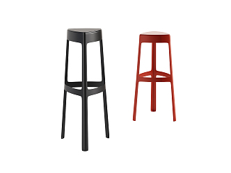 Modern Bar Stool 3d model