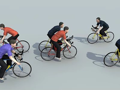 Modern Multiplayer Biker 3d model Modern Multiplayer Biker 3d model